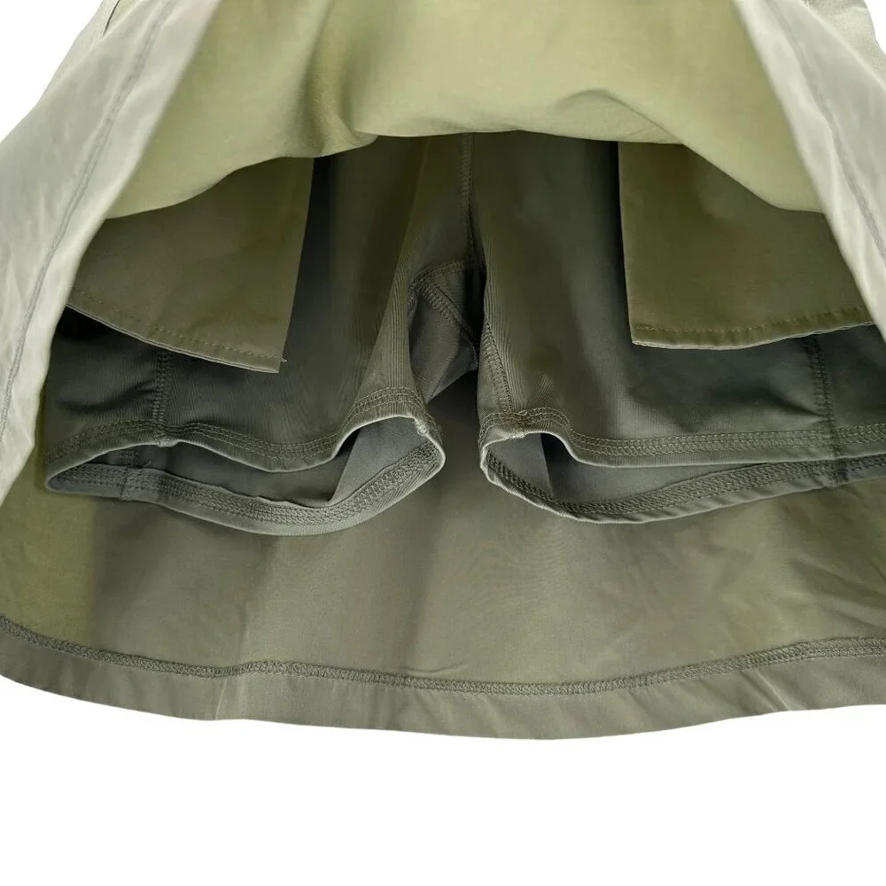 Telluride Clothing Company Green Short Skort Skirt Womens Small
